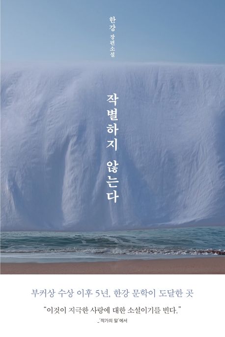 작별하지 않는다 - 한강 지음