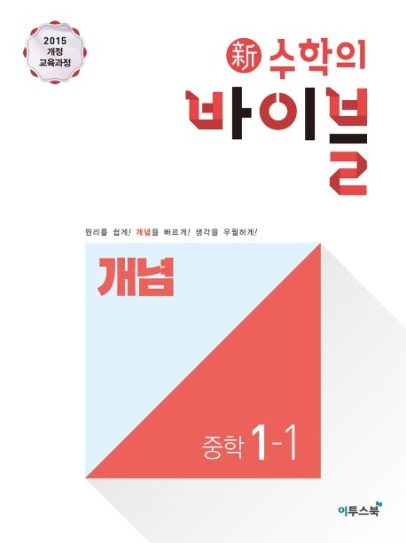 신 수학의 바이블 개념 중학 수학 1-1(2024) - 이투스북 편집부 지음